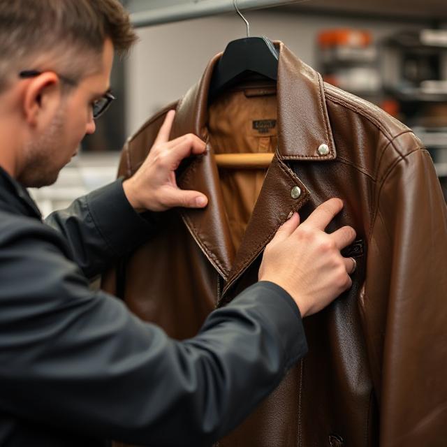 reconocer una chaqueta de cuero autentica