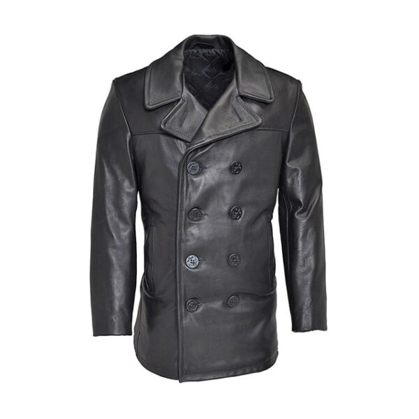 Cappotto doppiopetto stile marinaro