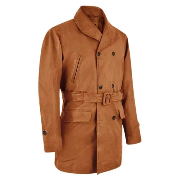 Cappotto in pelle di Brad Pitt in Legends of the Fall