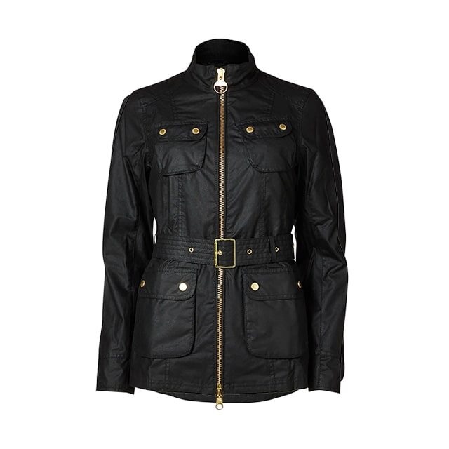 Cappotto invernale nero da donna