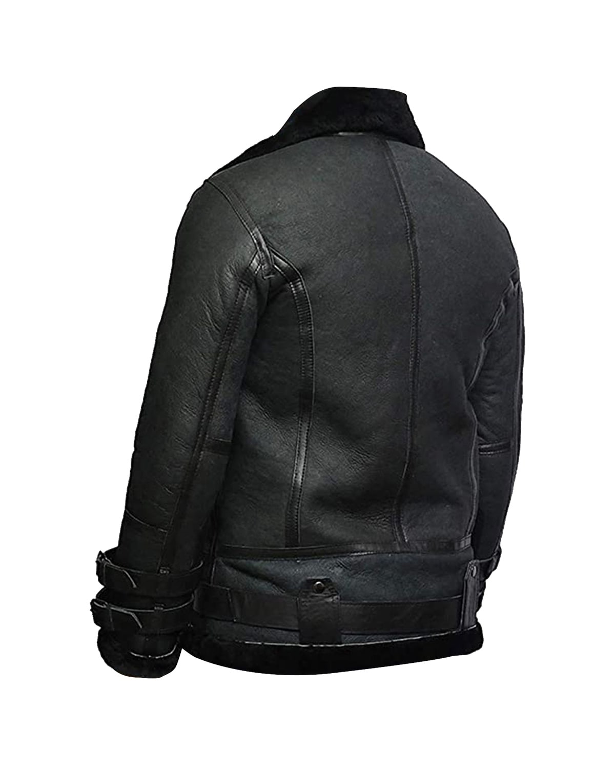 Giacca da aviatore in pelle da uomo B3 Bomber - RAF