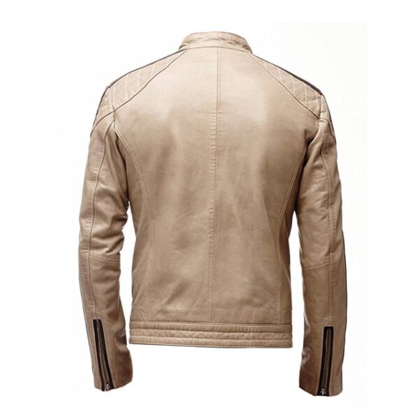 Giacca a righe Cafe Racer
