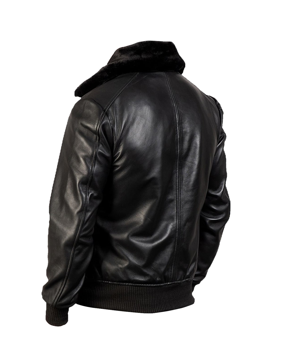 Giacca in pelle da uomo G-1 Bomber