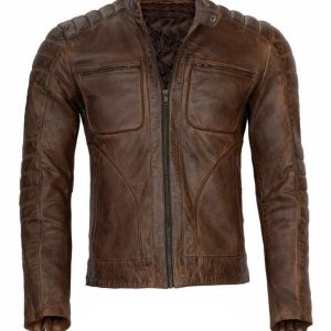 Giacca in pelle River Cafe Racer