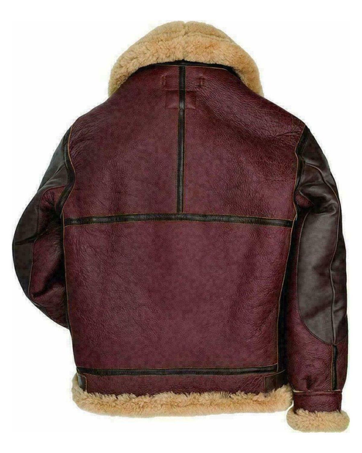 Giacca in pelle da aviatore George Bomber