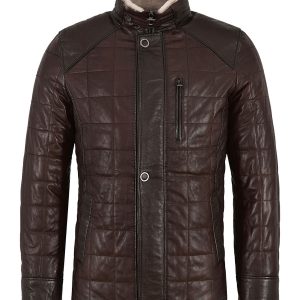Giacca in pelle Todd Bomber