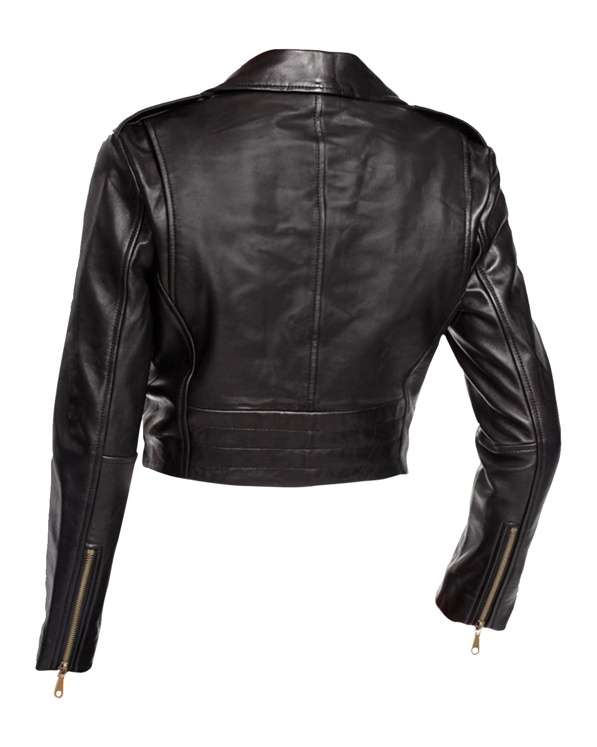Giacca in pelle da motociclista Zoe