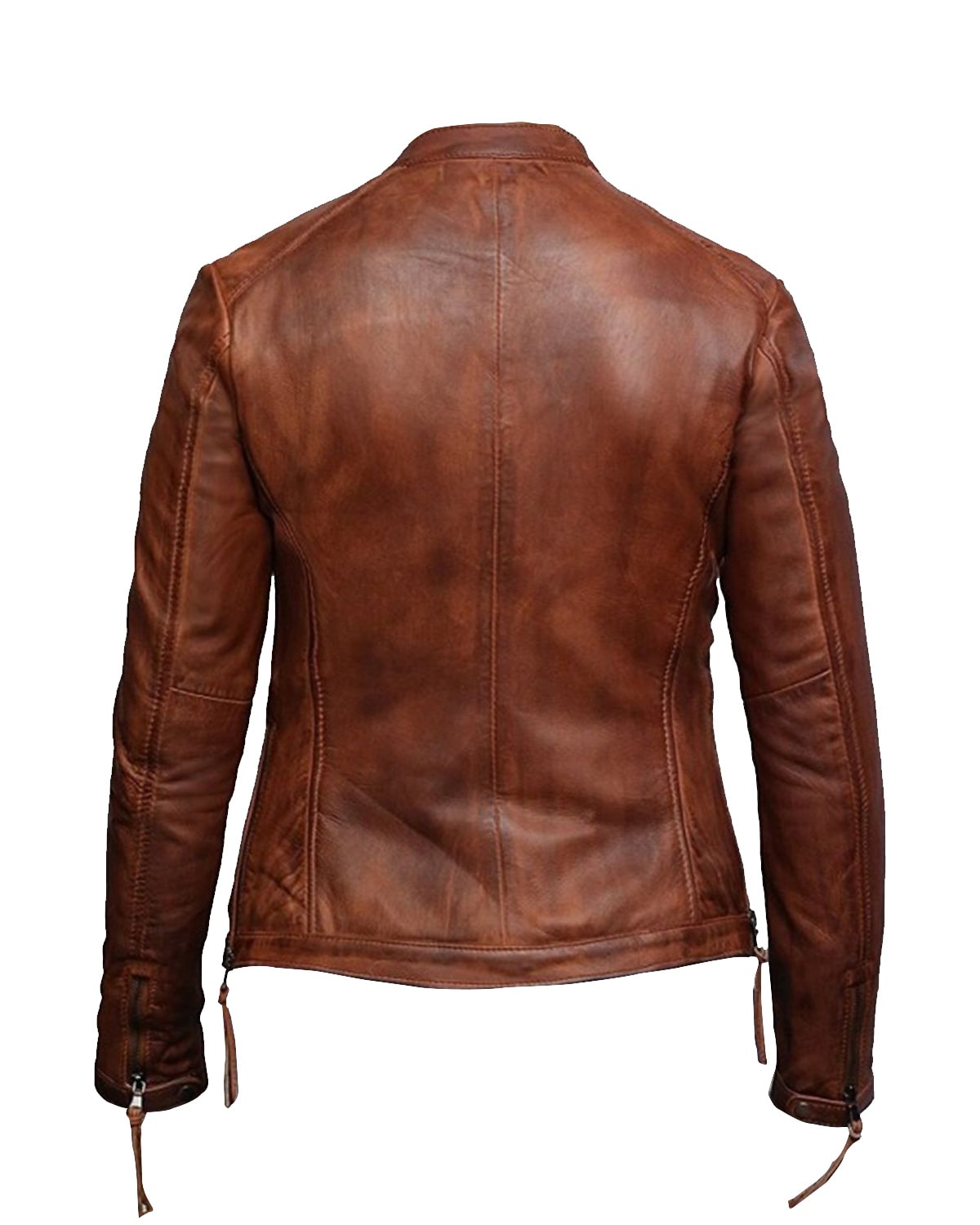 Giacca in pelle da motociclista Ayla