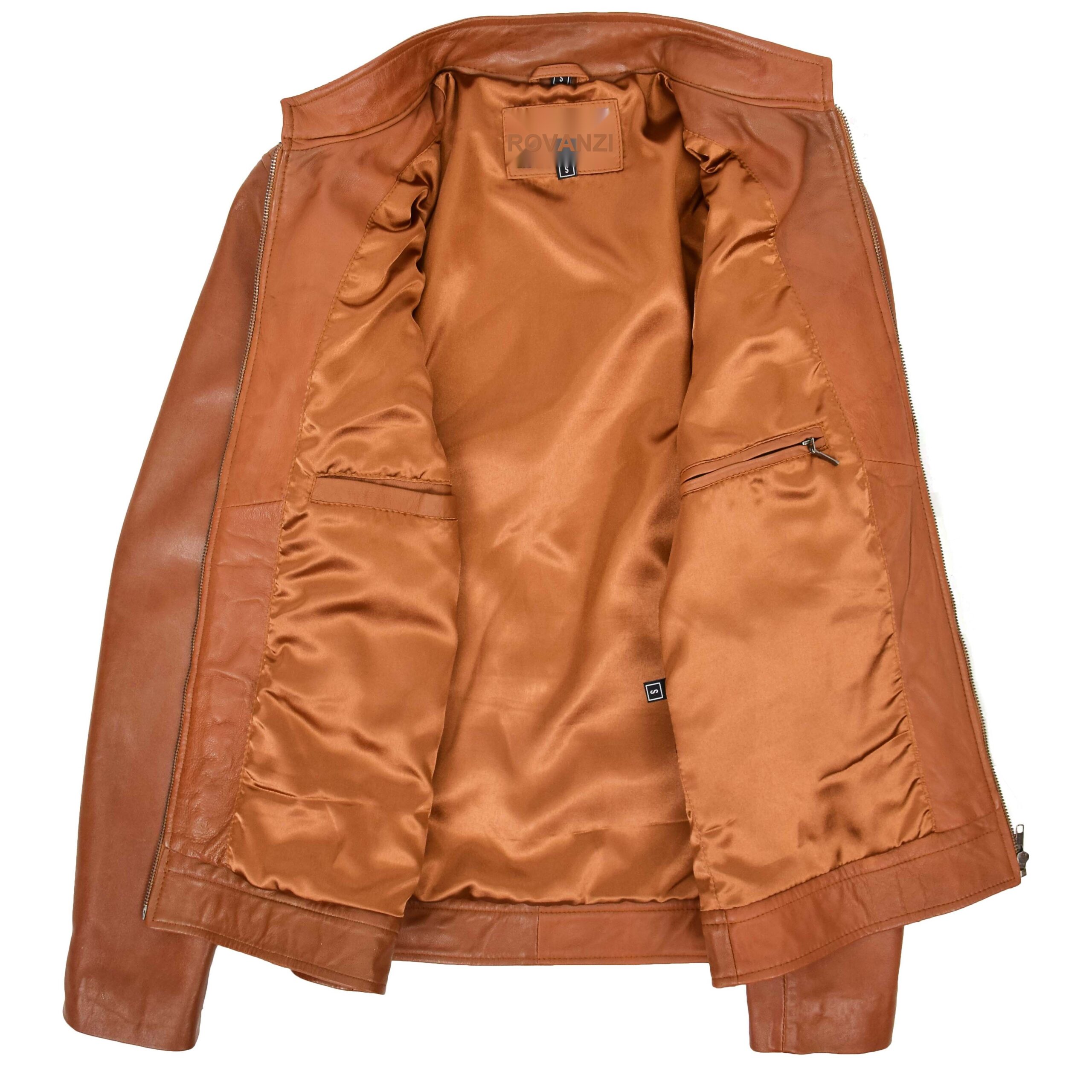 BUNERI Biker Cuero Jaime Tan Casual - Imagen 5