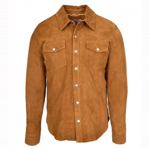 BUNERI Ante Cabra Oliver Cognac Western Trucker