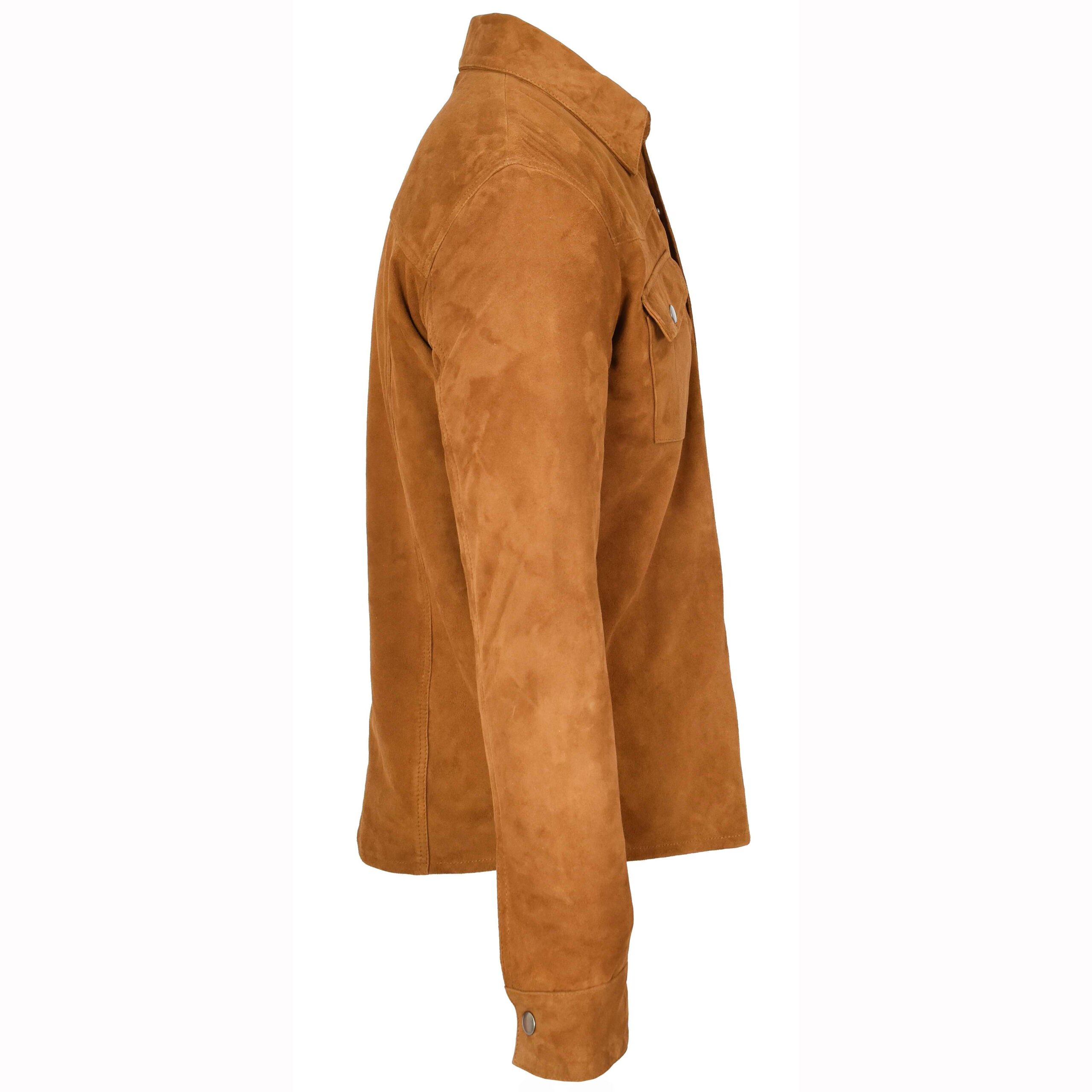 BUNERI Ante Cabra Oliver Cognac Western Trucker - Imagen 3