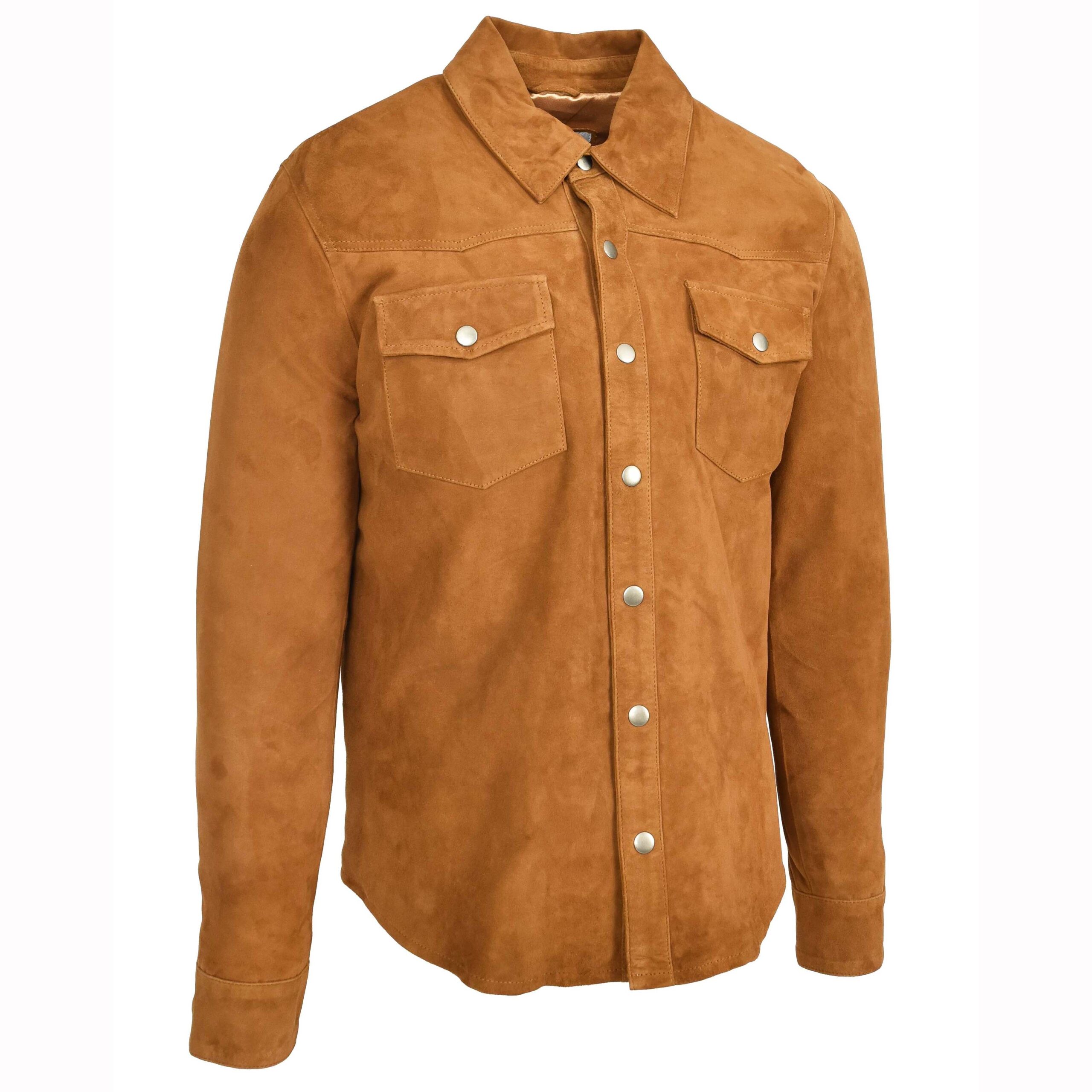 BUNERI Ante Cabra Oliver Cognac Western Trucker - Imagen 4