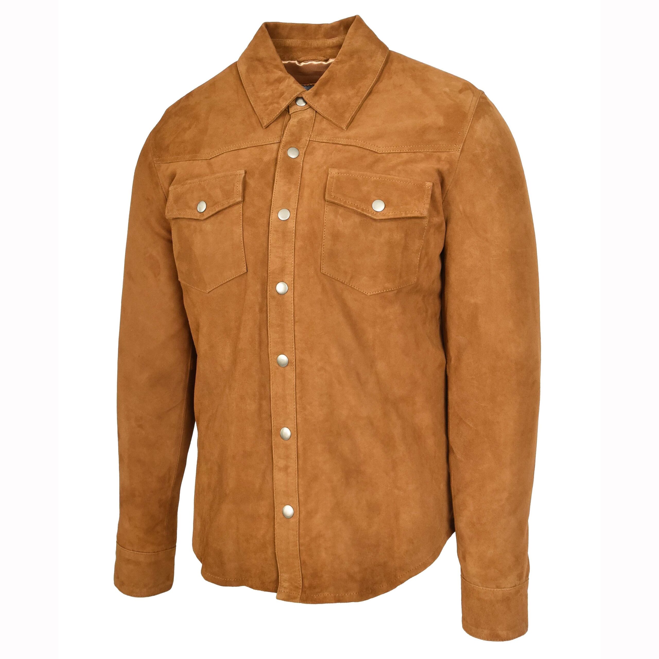BUNERI Ante Cabra Oliver Cognac Western Trucker - Imagen 5