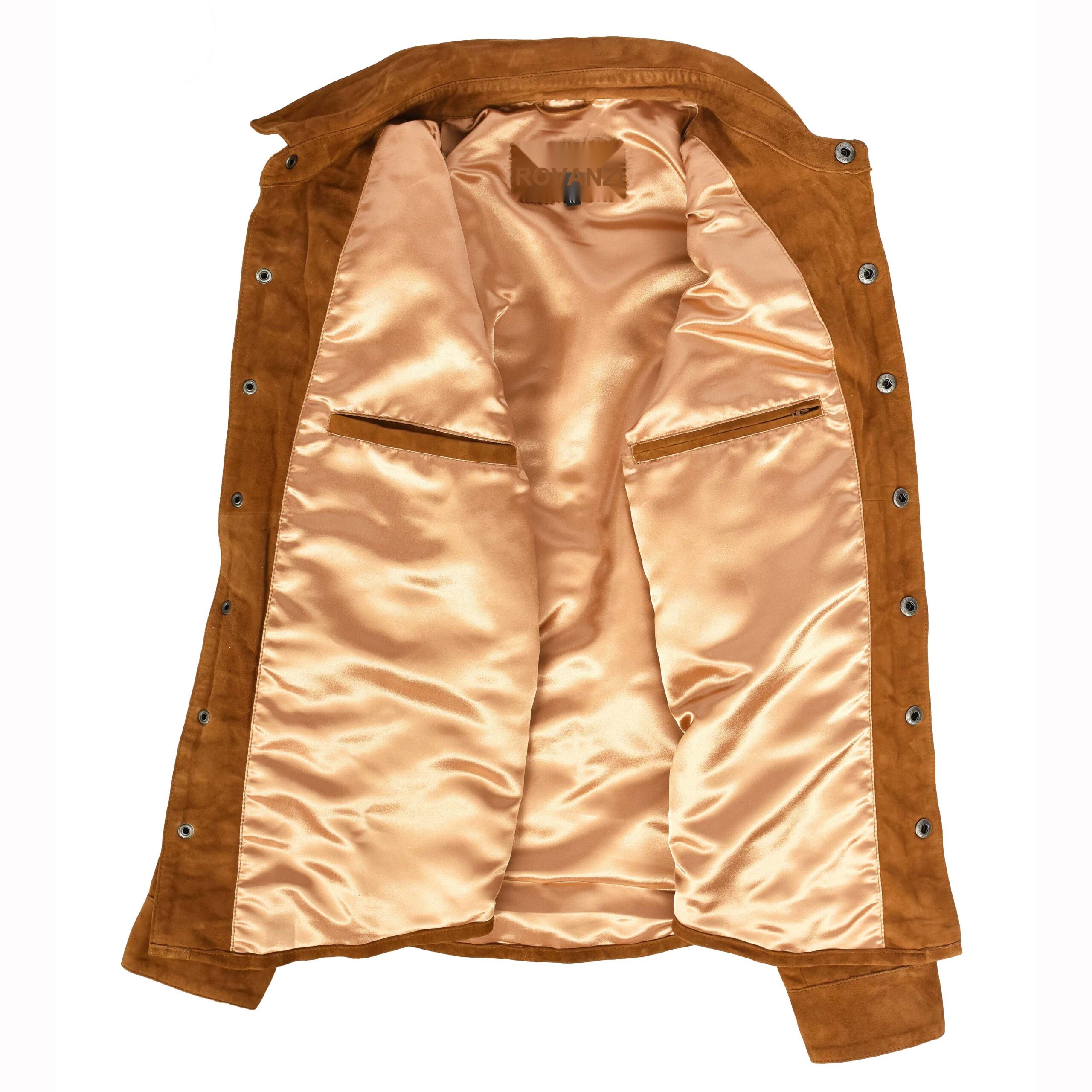 BUNERI Ante Cabra Oliver Cognac Western Trucker - Imagen 6