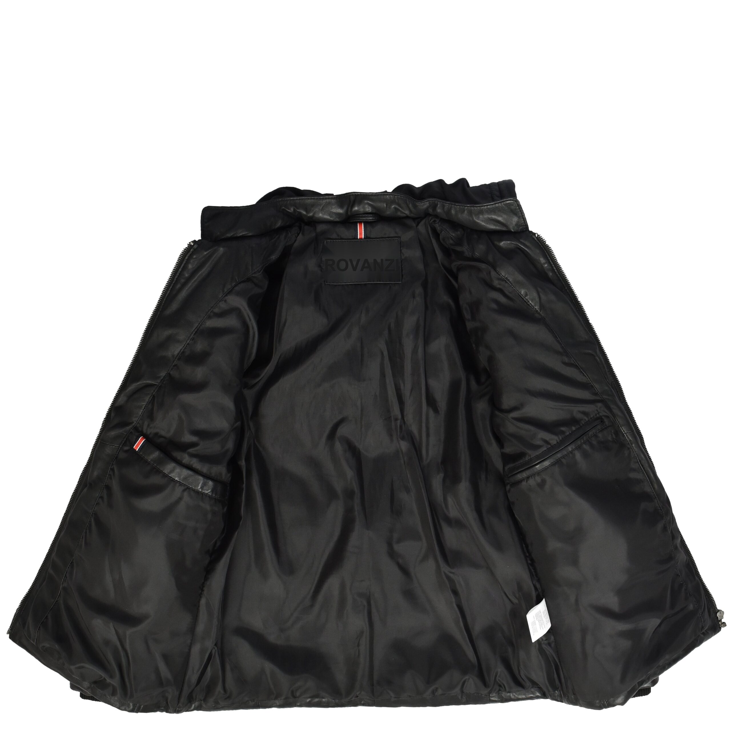 BUNERI Chaqueta Acolchada de Cuero para Mujer Negra con Capucha Desmontable - Imagen 6
